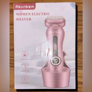 Pink Women's Electric Shaver